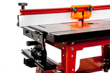 Sherwood Industrial Benchtop Router Table with Cast Iron Table & Aluminium Mounting Plate