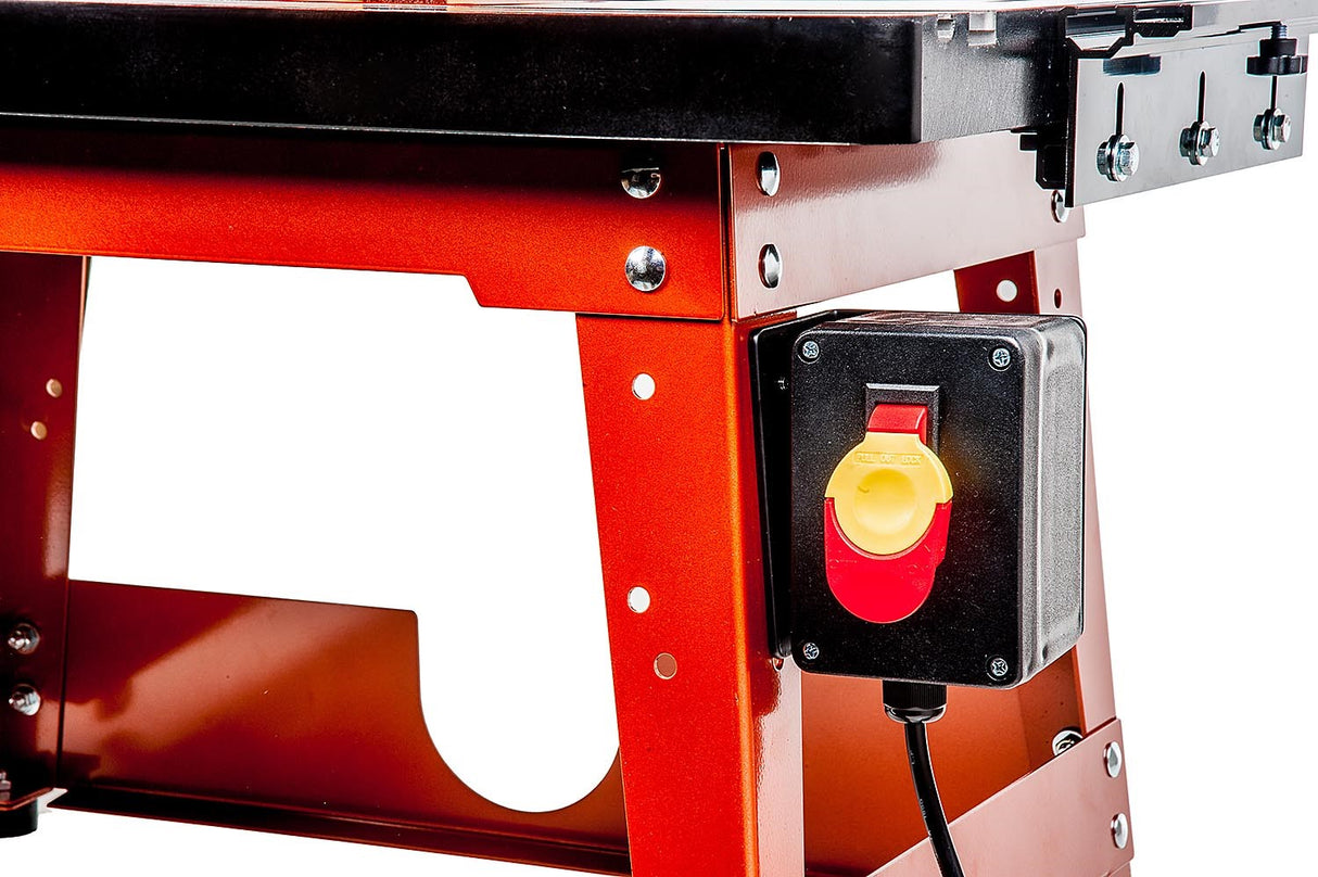 Sherwood Industrial Benchtop Router Table with Cast Iron Table & Aluminium Mounting Plate
