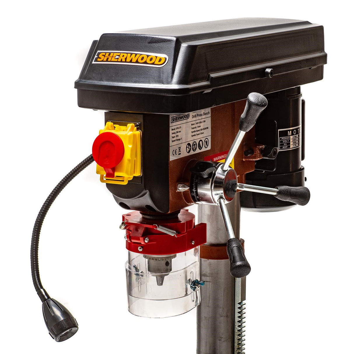 Sherwood Benchtop Drill Press 375W Portable