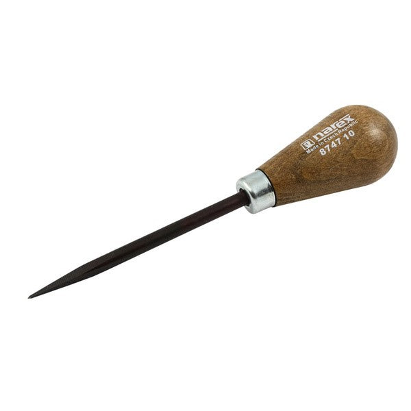 Narex Pyramidal Awl 164 x 6mm with Wooden Handle