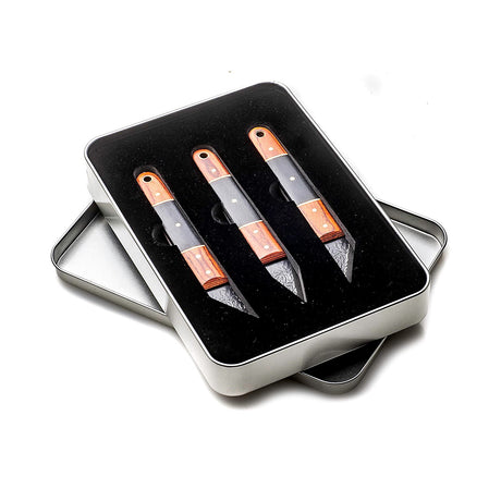 Luban Set of 3 Woodworking Marking Knives M2 HSS
