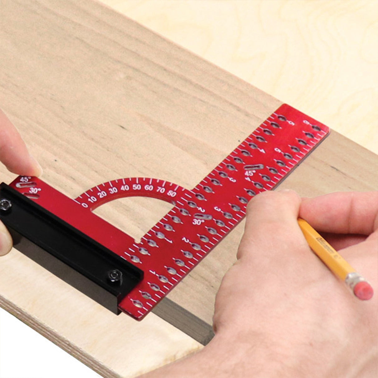 Milescraft MC-Square150 Carpenter's Square 150mm with Angle Finder Metric