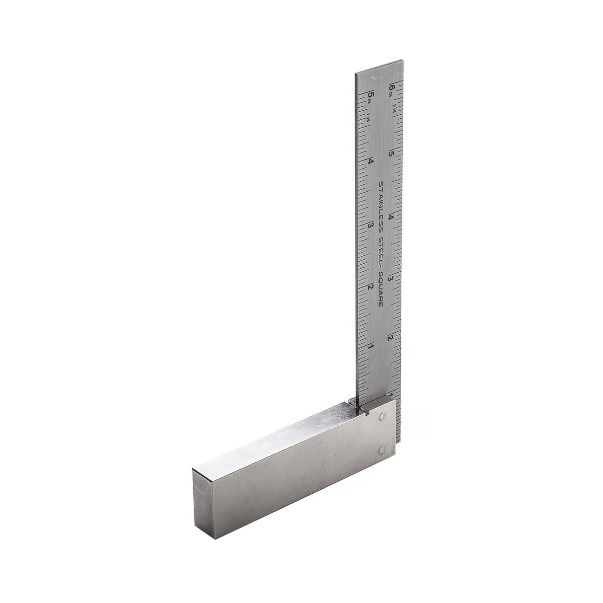 Magnetic Base Try Square 150 x 90mm Stainless Steel Metric & Imperial