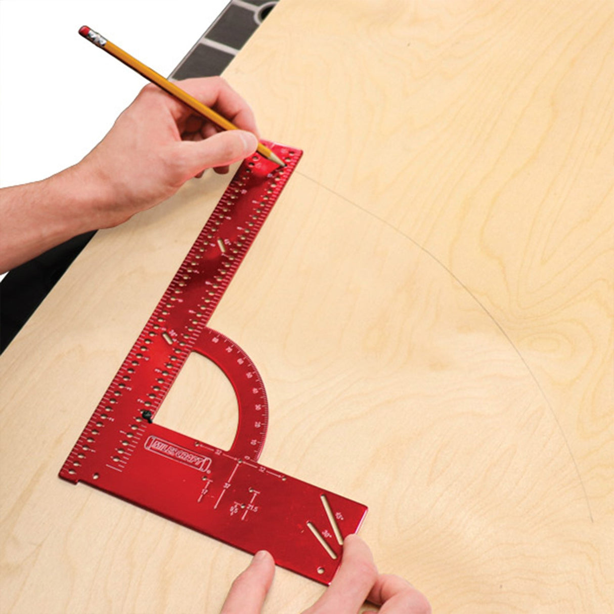 Milescraft MC-Square300 Carpenter's Square 300mm with Angle Finder Metric