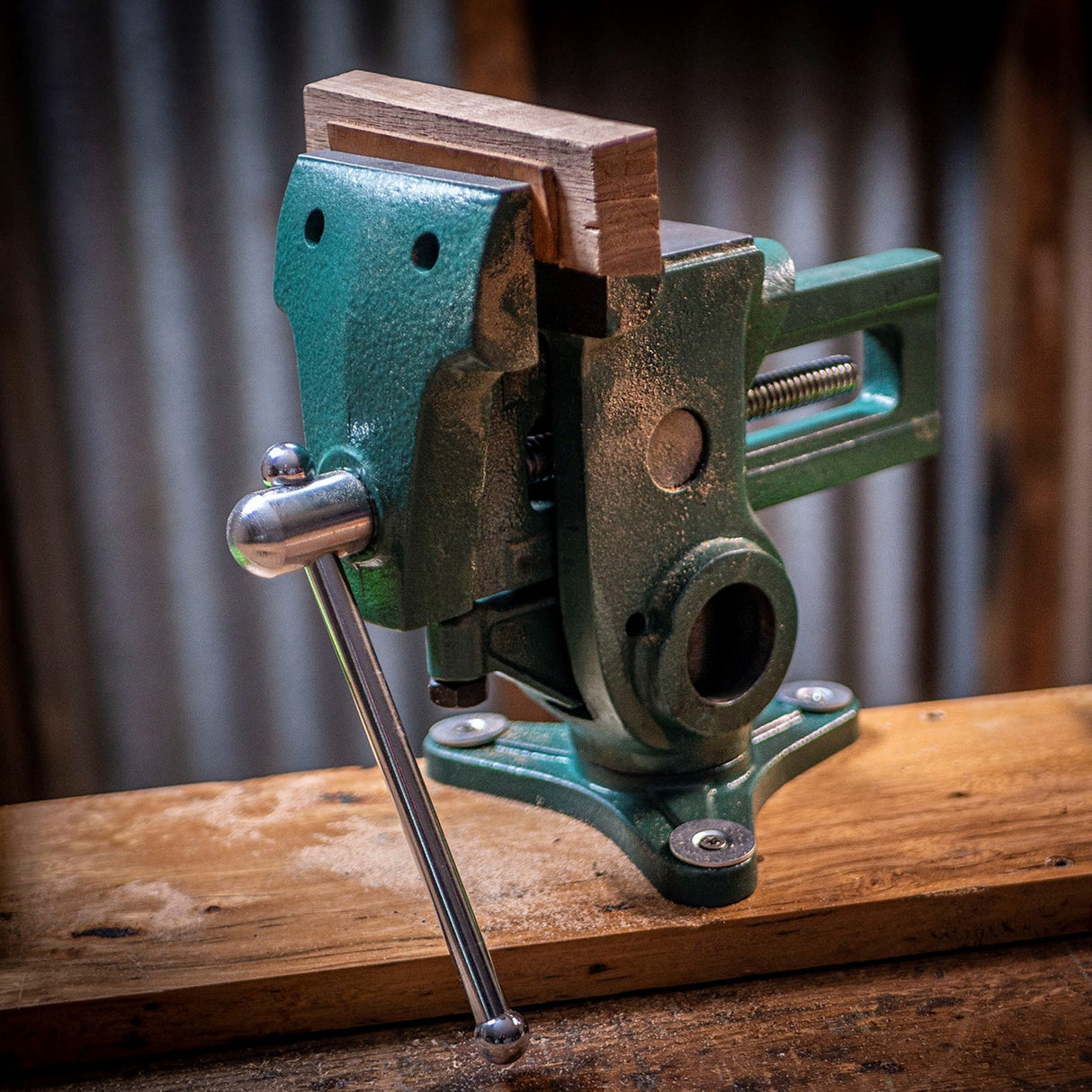 Torquata Parrot Vice Swivelling Machinist's Above Bench Vise 125mm Capacity