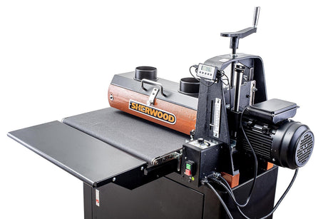 Sherwood 20in Drum Sander with Cabinet Stand Thickness Sander 1500W 2HP Variable Speed