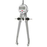 iGaging Digital Compass LCD Display Multi Scale 200mm Radius tool showing precise measurements in Millimetres, Inches, and Imperial Fractions