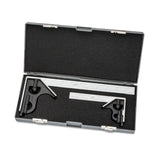 iGaging Set of 2 Combination Squares 150mm & 300mm Metric/Imperial with Storage Case
