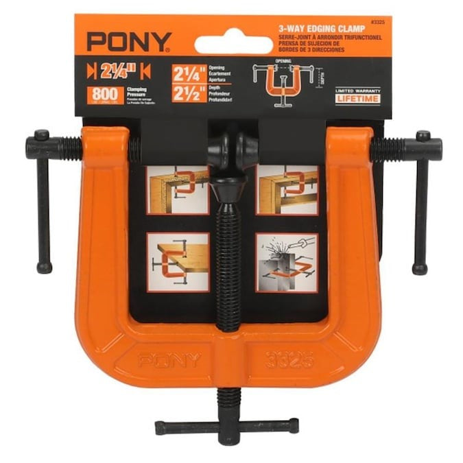 Pony Jorgensen Three-Way Edging Clamp for Edge Banding