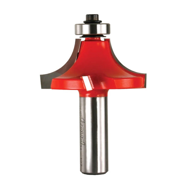 Freud Quadra-Cut Round Over Router Bit showing 1 1/4in radius, 1/2in shank