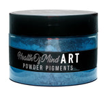 Health of Mind Art Pearlescent Pigment Mica Powder for Epoxy Resin - Bora Blue 50g