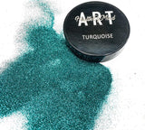 Health of Mind Art Turquoise 50g Metallic Glitter Powder for Epoxy Resin