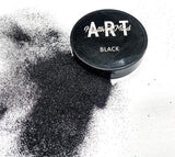 Health of Mind Art Black 50g Metallic Glitter Powder for Epoxy Resin