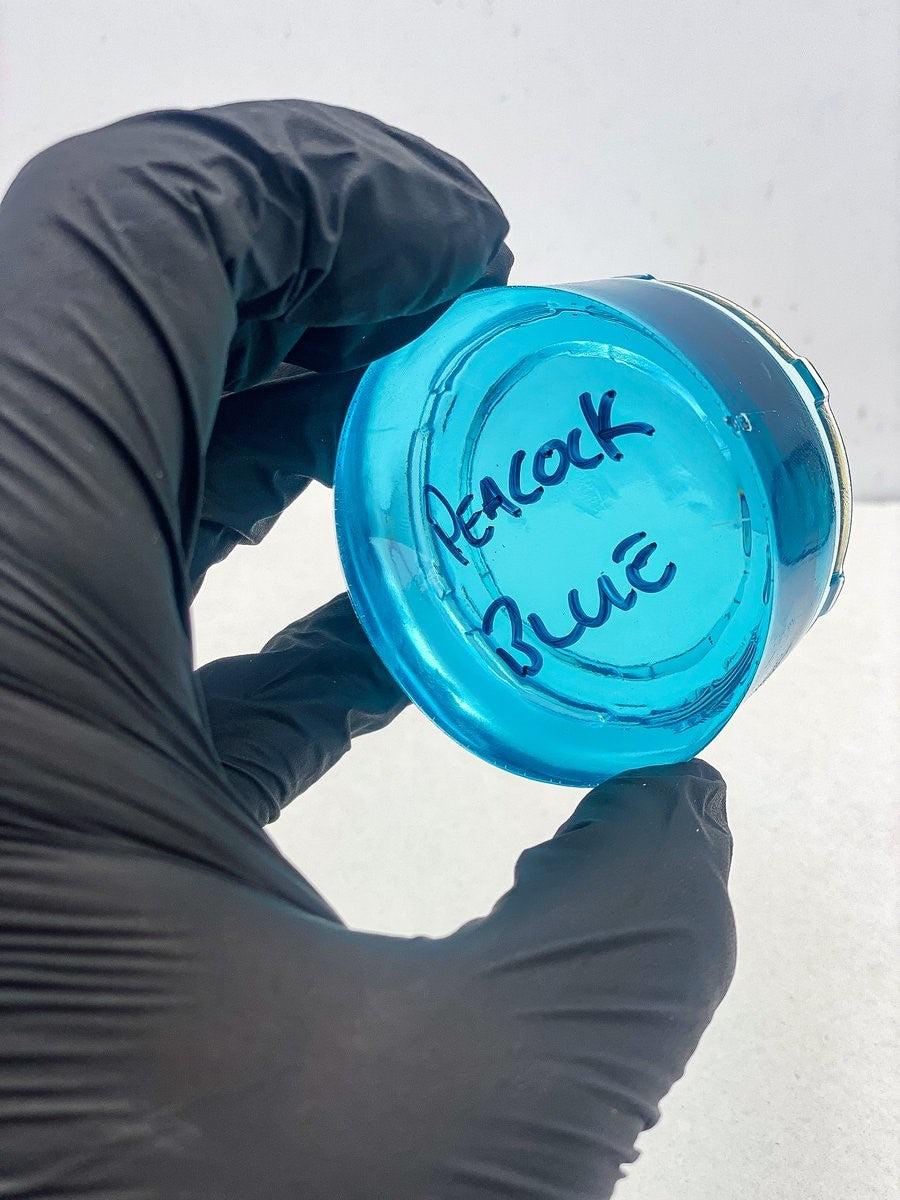 Health of Mind Art Peacock Blue 20mL Translucent Colour Dye for Casting Epoxy Resin