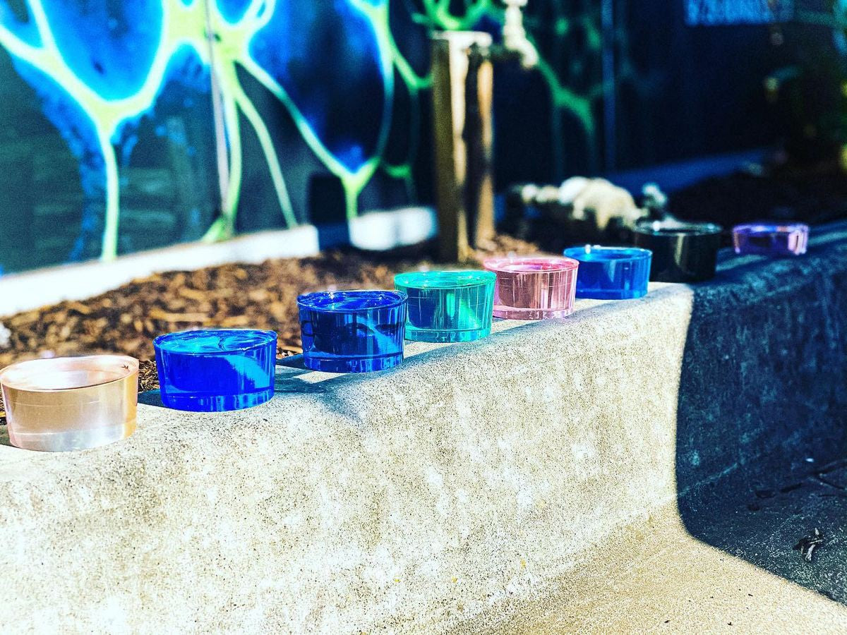 Health of Mind Art Peacock Blue 20mL Translucent Colour Dye for Casting Epoxy Resin