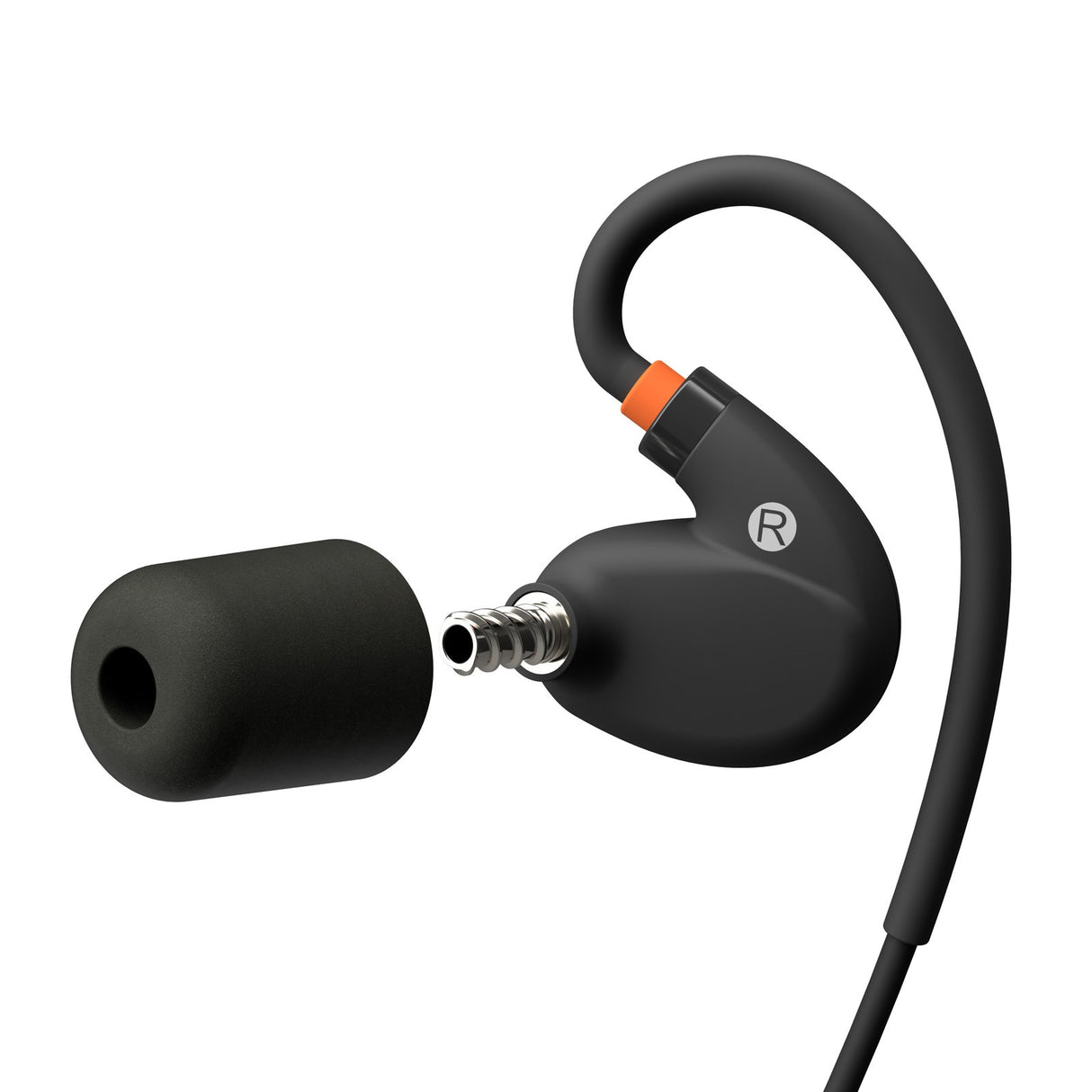 ISOtunes PRO 2.0 Bluetooth Noise-Isolating Earbuds - Safety Orange Headphones