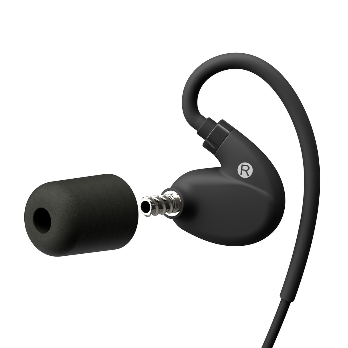 ISOtunes PRO 2.0 Bluetooth Noise-Isolating Earbuds - Matte Black Headphones