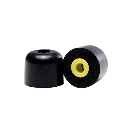 ISOtunes TRILOGY Foam Eartips 5 Pairs - Close-up view of replacement foam eartips for ISOtunes Earbuds