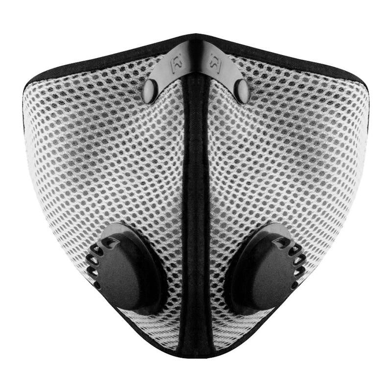 RZMask M2 Dust Face Mask Breathable Mesh Titanium with Replaceable Filters