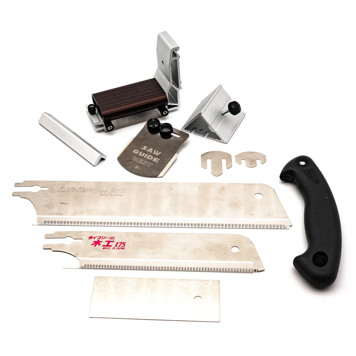 Zetsaw Japanese BEST Hand Saw Guide Set for Crosscutting and Mitres