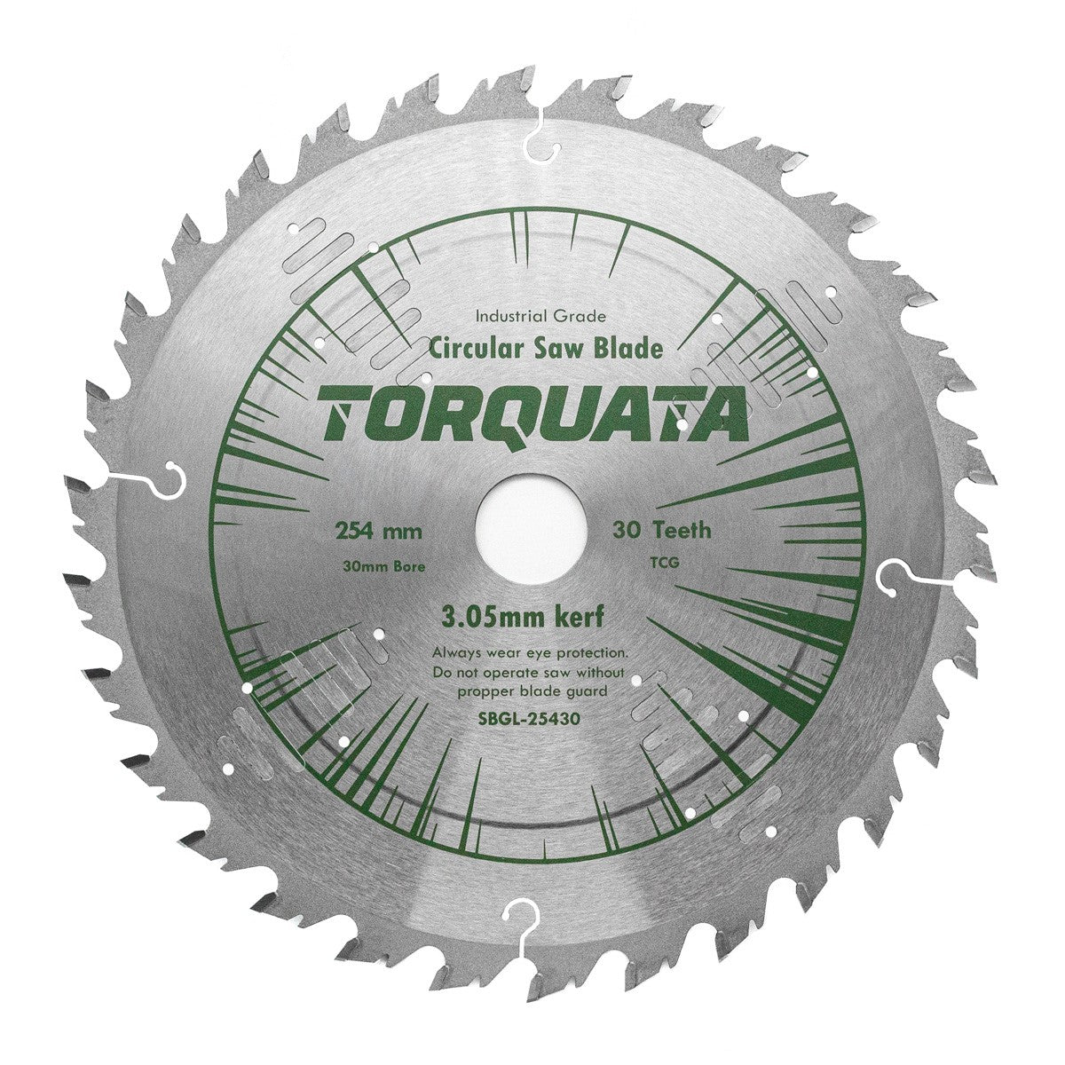 Torquata 254mm Diameter 30mm Bore Glue Line Rip Cut Circular Saw Blade