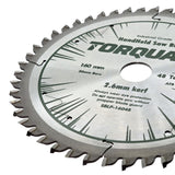 Torquata 160mm Diameter 20mm Bore Laminates Circular Saw Blade suits Circular Power Saws