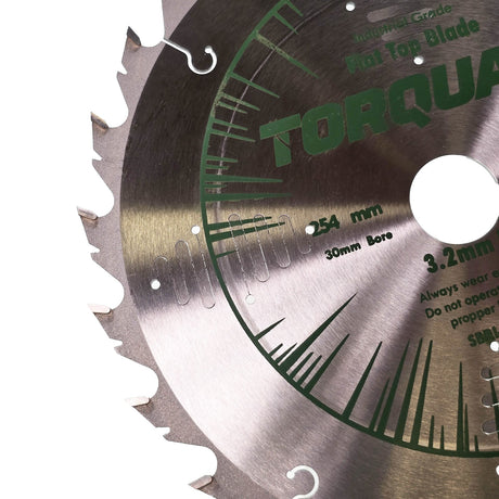 Torquata 254mm Diameter 30mm Bore Heavy-Duty Rip Cut Circular Saw Blade