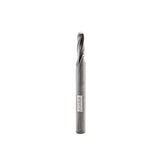 Torquata Twin Flute Upcut Spiral Ball Nose CNC Router Bit 1/4in Shank