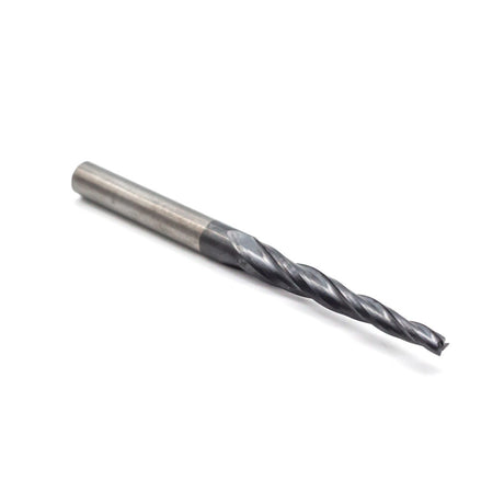 Torquata Triple Flute Long Spiral Upcut ZrN Coated Carving CNC Router Bit 1/4in Shank