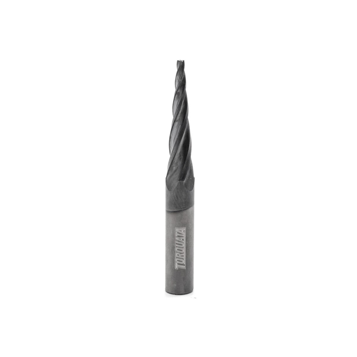 Torquata Four Flute Spiral Upcut ZrN Coated Carving CNC Router Bit 1/4in Shank