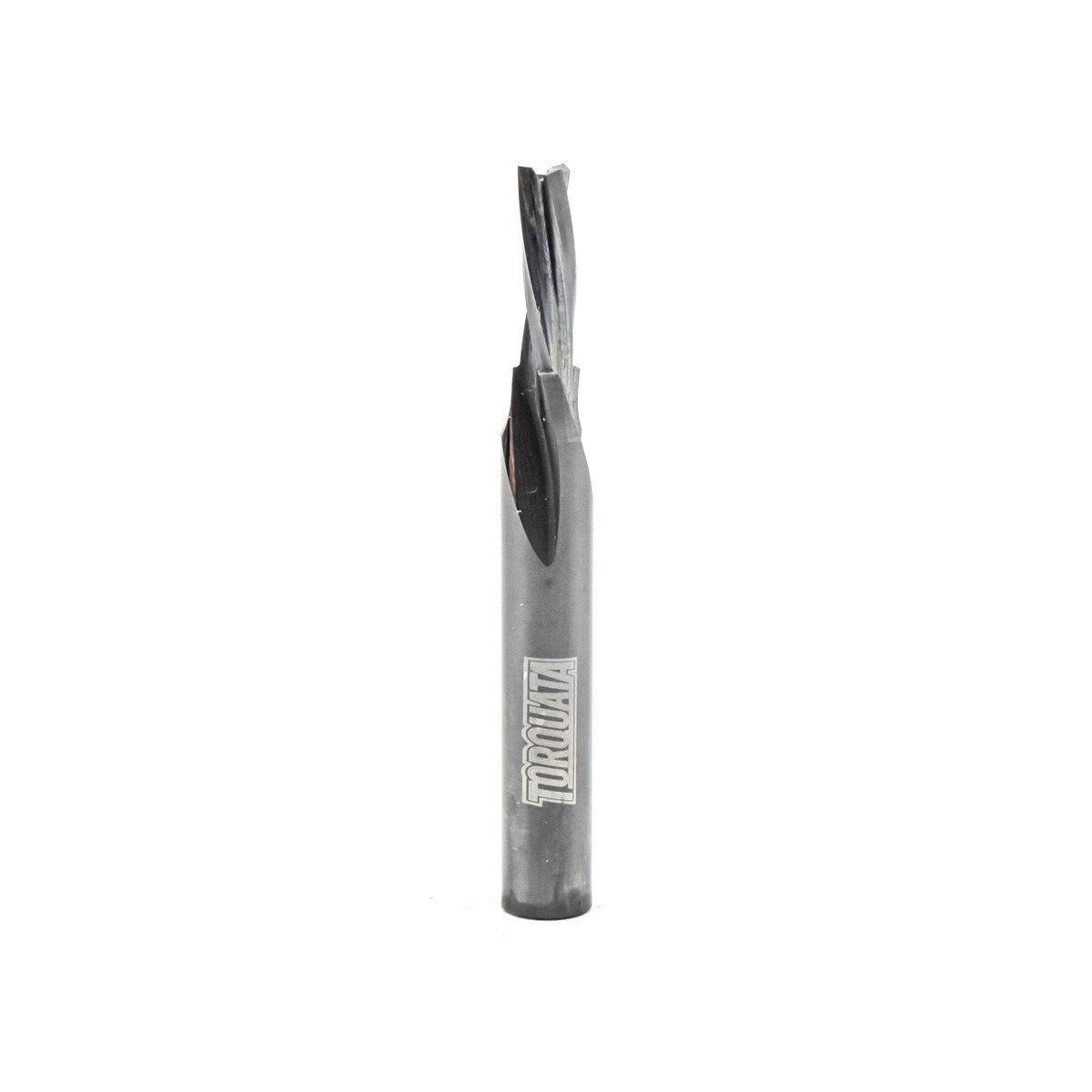 Torquata Triple-Flute Downcut Spiral CNC Router Bit 4mm Diameter 12.7mm Cutting Height 1/4in Shank Solid Carbide