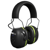 ISOtunes Air Defender Bluetooth Earmuffs - Black/Green Headphones
