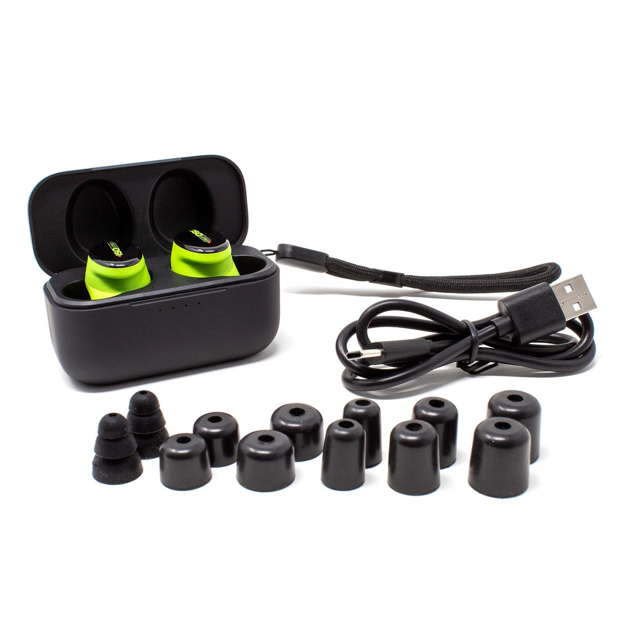 ISOtunes FREE Aware Wireless Bluetooth Earbuds - Green Headphones