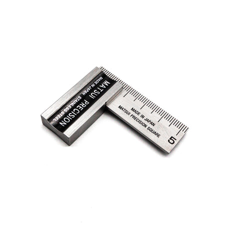 Matsui 50mm Stainless Steel Precision Square Metric & Kakume Scales