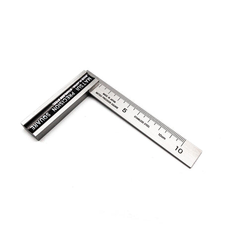 Matsui 100mm Stainless Steel Precision Square Metric & Kakume Scales