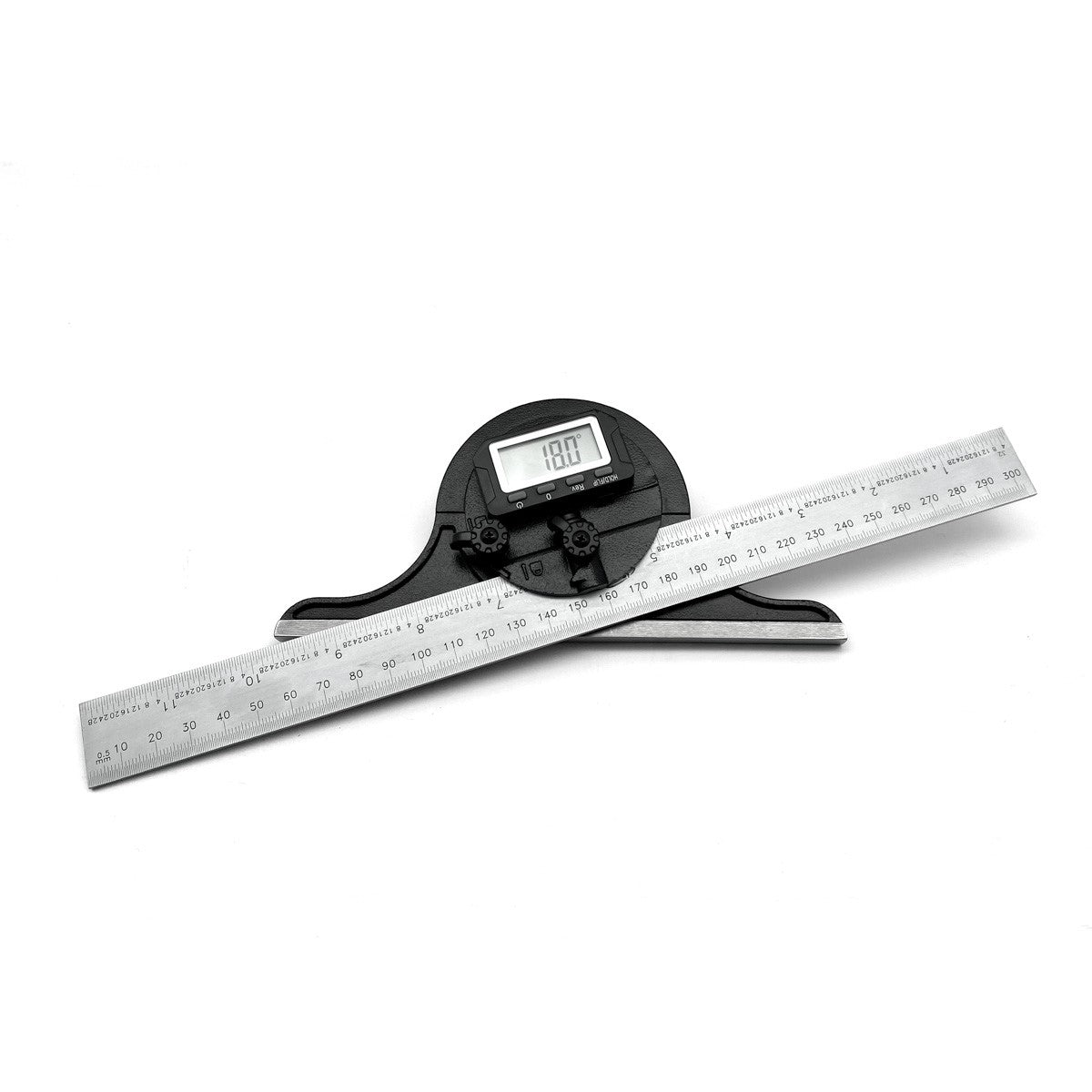iGaging 300mm Combination Square & Digital Protractor Metric/Imperial