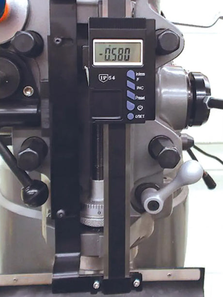 iGaging Digital Vertical Quill for Milling Machines IP54 Protective Rating