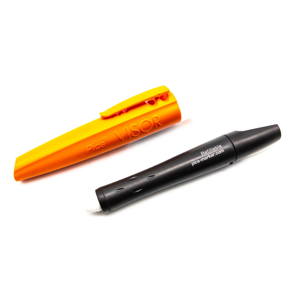 Pica Visor Permanent Long-life Industrial White Marking Crayon