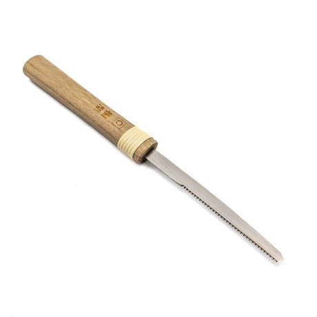 Mitsukawa 75mm Keyhole Compass Japanese Saw cutting precise curves in wood