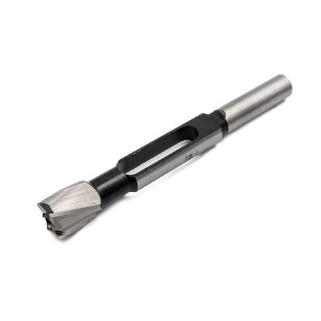 Fisch Tenon Plug Cutters in action, creating precise wood plugs