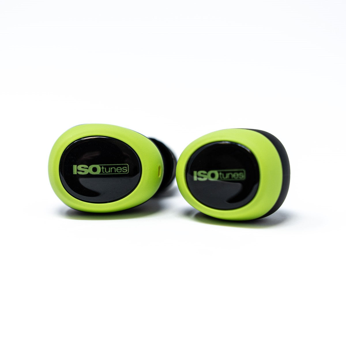 ISOtunes FREE 2.0 Wireless Bluetooth Earbuds - Safety Green Headphones