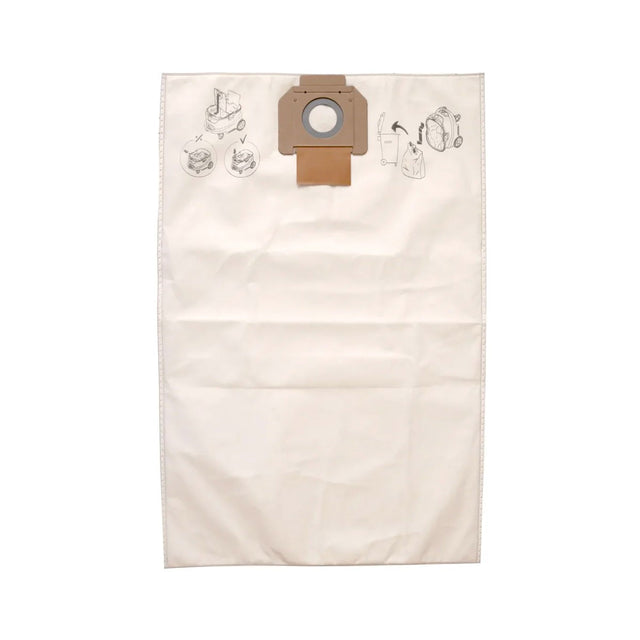 Mirka DE-1230 Dust Extractor Fleece Dust Bag, pack of 5, woodworking tool accessory