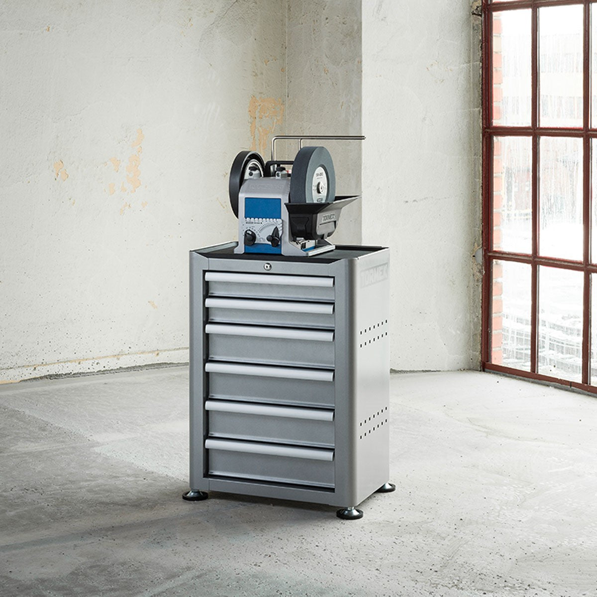 Tormek Sharpening Work Station Six Drawer