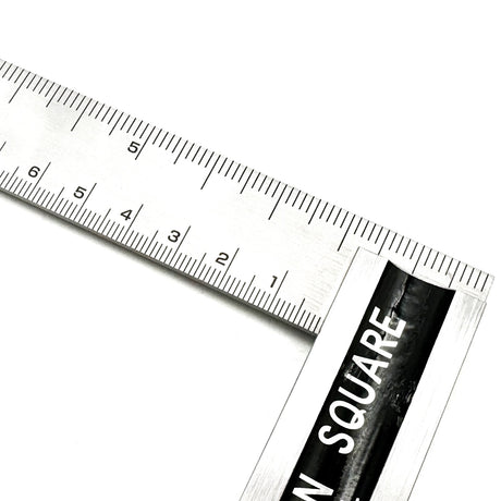 Matsui 200mm Stainless Steel Precision Square Metric & Kakume Scales