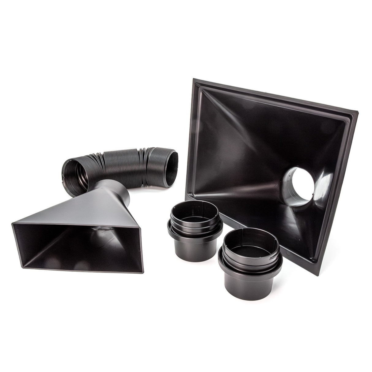 Sherwood 4in Dust Extraction Hood Kit with Threaded Splice Connectors