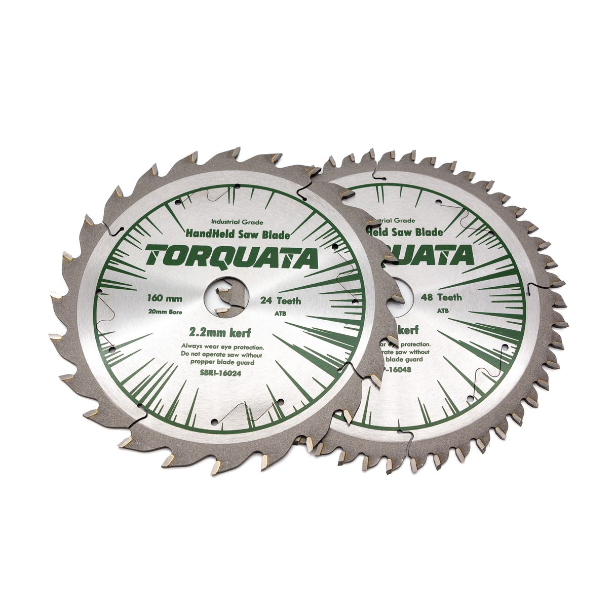 Torquata Set of 2 160mm Diameter 20mm Bore Circular Saw Blades