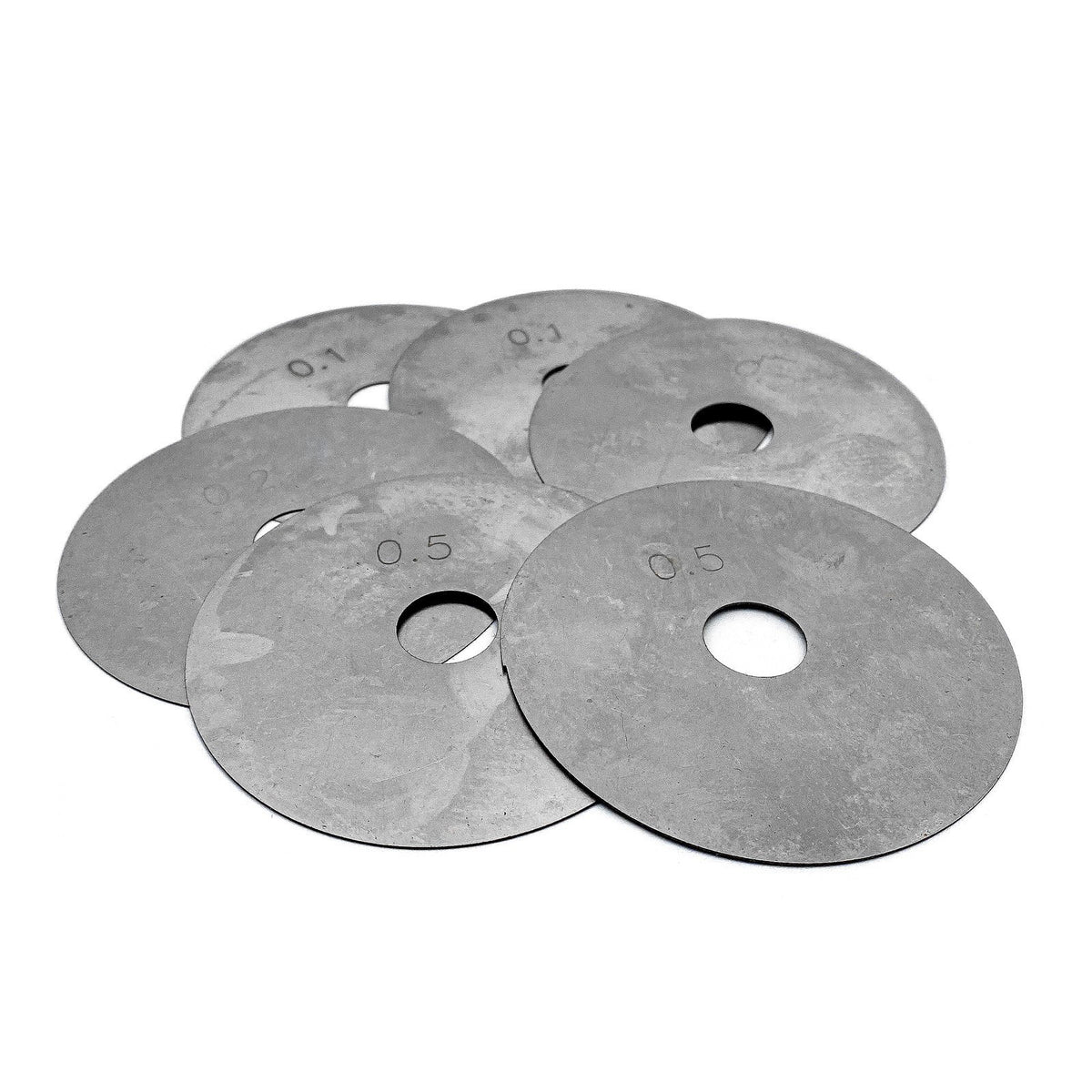 Torquata Set of 6 Circular Saw Blade Shims 15.9mm Bore