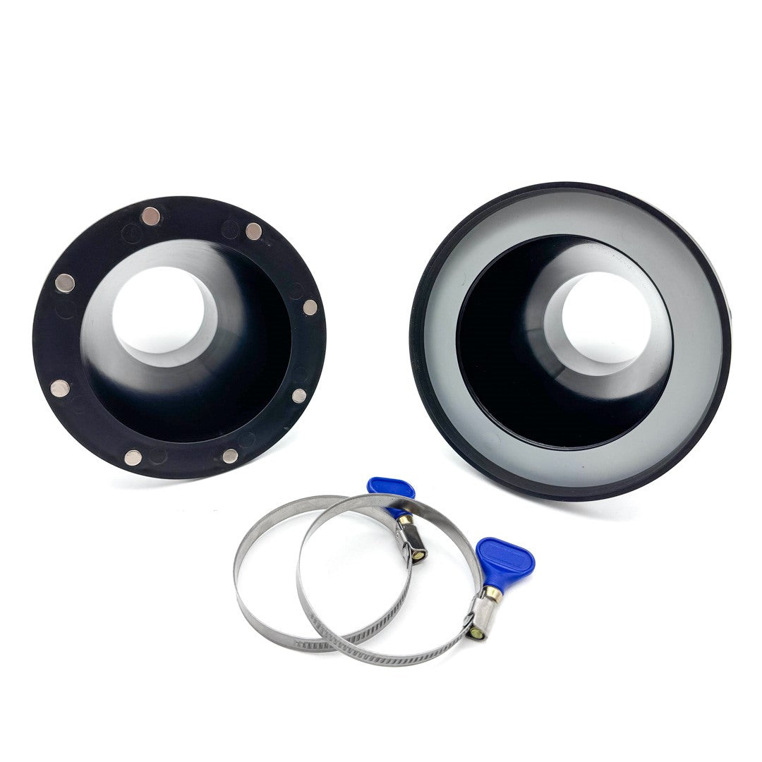 Sherwood 2 1/2in Magnetic Quick Connection Dust Extraction Coupling Set