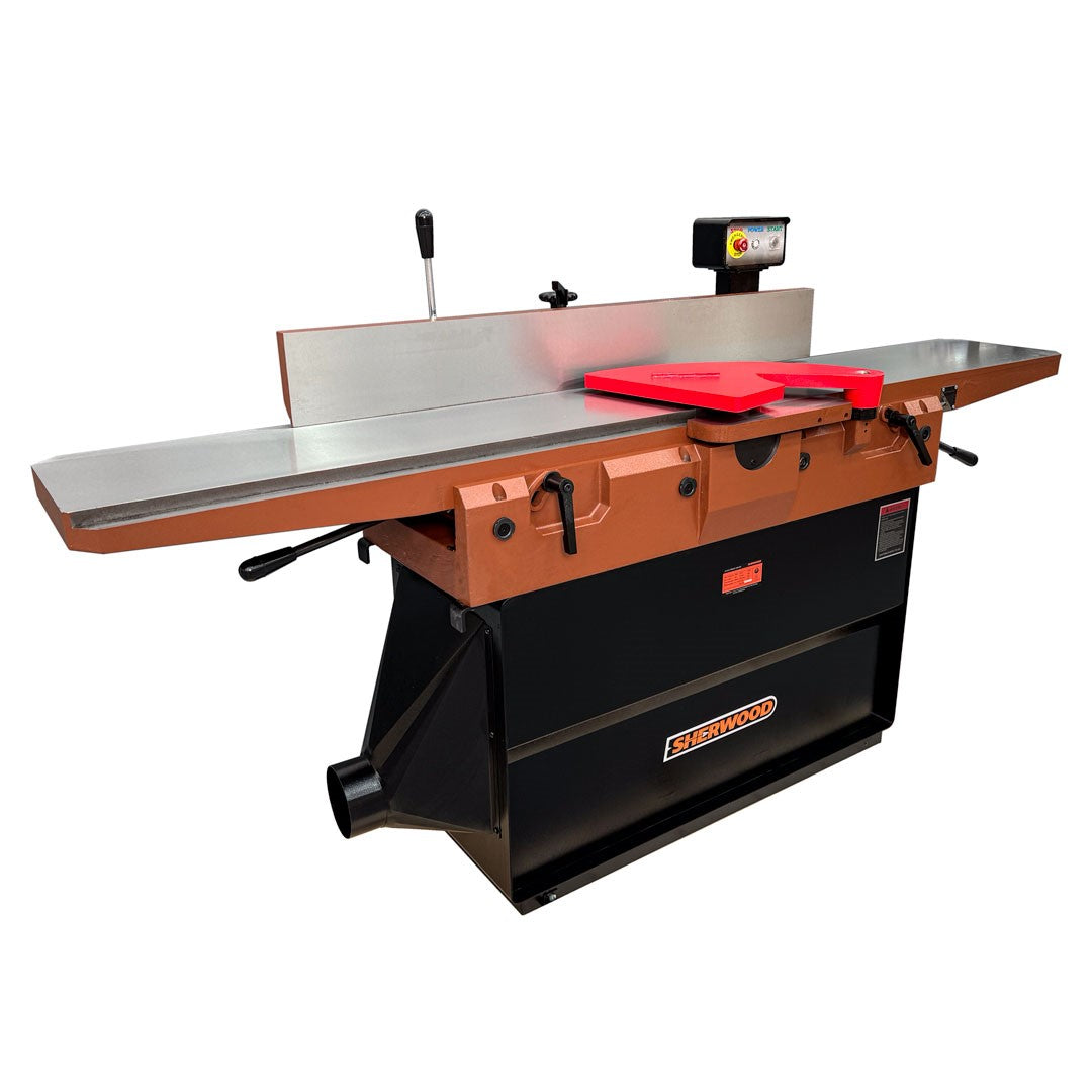 Sherwood 12in Parallelogram Jointer with Helical Head 3750W 5HP