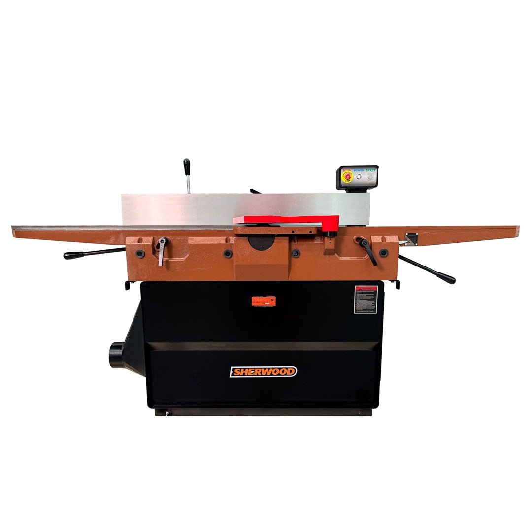 Sherwood 12in Parallelogram Jointer with Helical Head 3750W 5HP